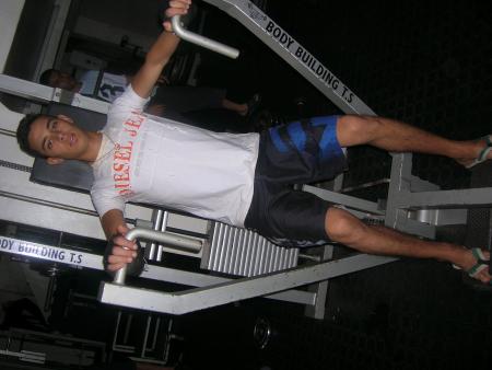 youness dans l'entrainement